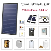 Solarbayer FlairAL Indach-Solarpaket 2 1-reihig, Gesamtfläche Brutto: 5,04 m2