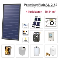 Solarbayer FlairAL Indach-Solarpaket 4 2-reihig, Gesamtfläche Brutto: 10,08 m2