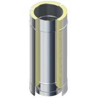 Außenkamin Rohrelement 200/500/0,5mm Länge: 500 mm, Effektivlänge: 450 mm